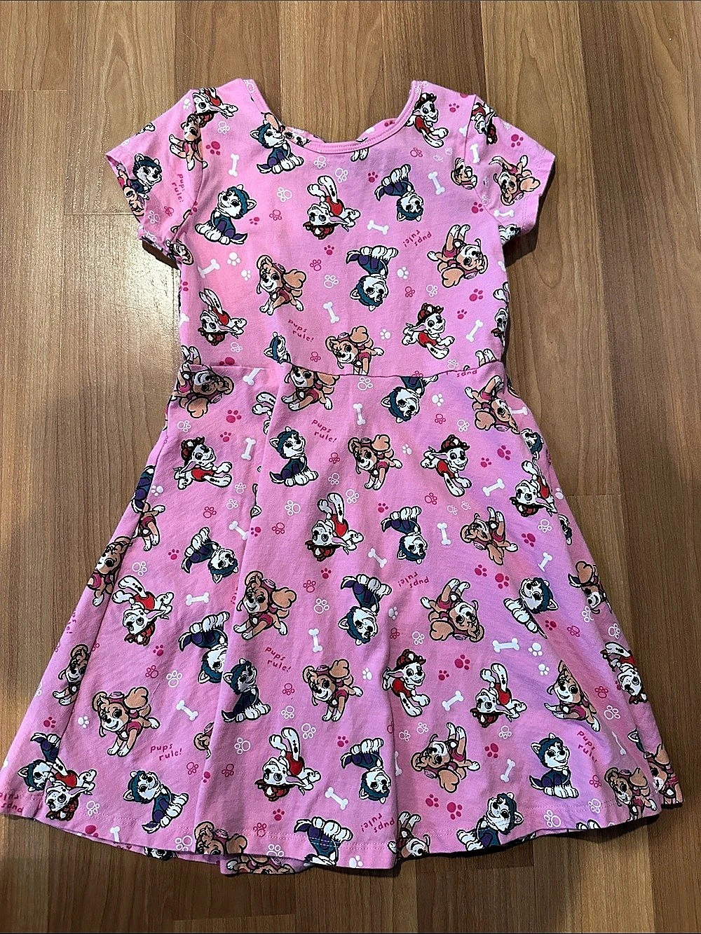Nickelodeon PAW Patrol Dress Girls Pink Character Dress Size 7-8